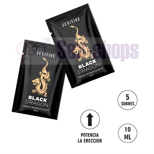 Pack 5 unidades crema black dragon 10ml
